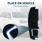 Dashboard Cover Mat for Suzuki Spacia MK54S (2013–2020) Black Blue Set of 1