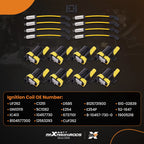 Complete Ignition Coil & Wire Set for Chevy Silverado HD 6.0L V8 (2001–2007) UF262