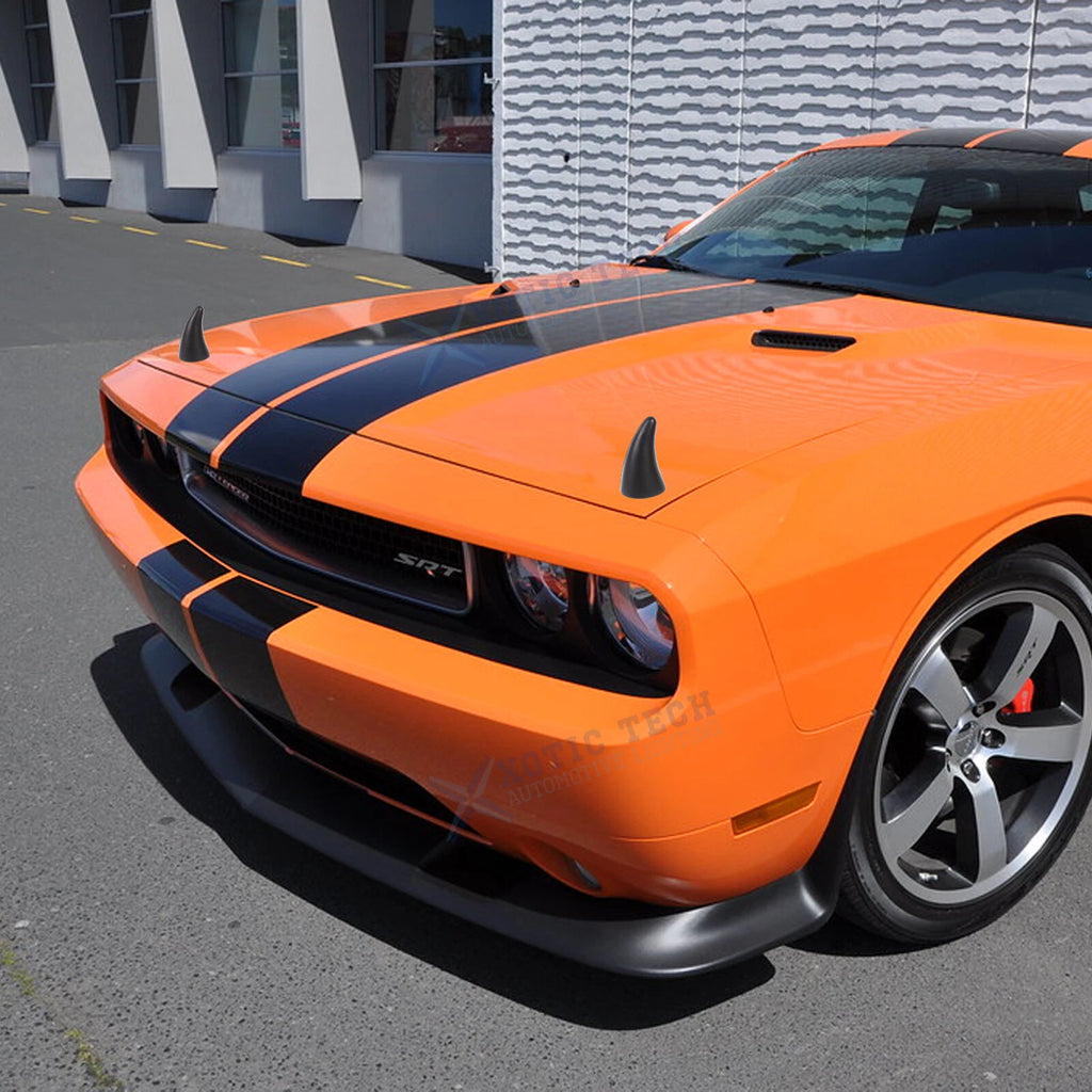 Devil Bull Horn Rear Bumper Stickers for Dodge Charger Challenger (2011-2023)