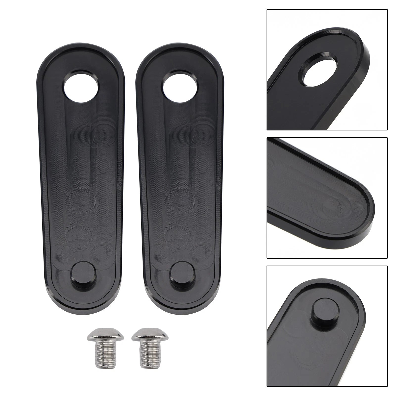 Rear Floorboard Foot Peg Frame Plates for Electra Glide, Road Glide (1993–2023)