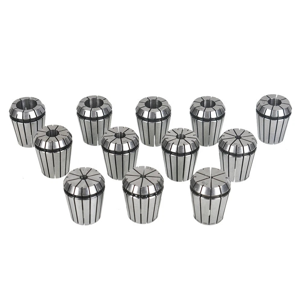 12Pcs ER32 Spring Collet Set for CNC Workholding (Engraving, Milling, Lathe)