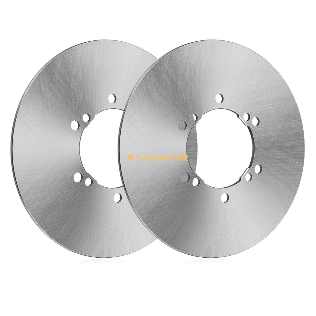 2 Front Brake Disc Rotors for Polaris Trail Boss 350L 4x4 (1990–1993) Xplorer 400 (1995–1998)