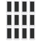 Set of 12 White Filters for Ecovacs X5 OMNI X5 PRO Vacuum Cleaner