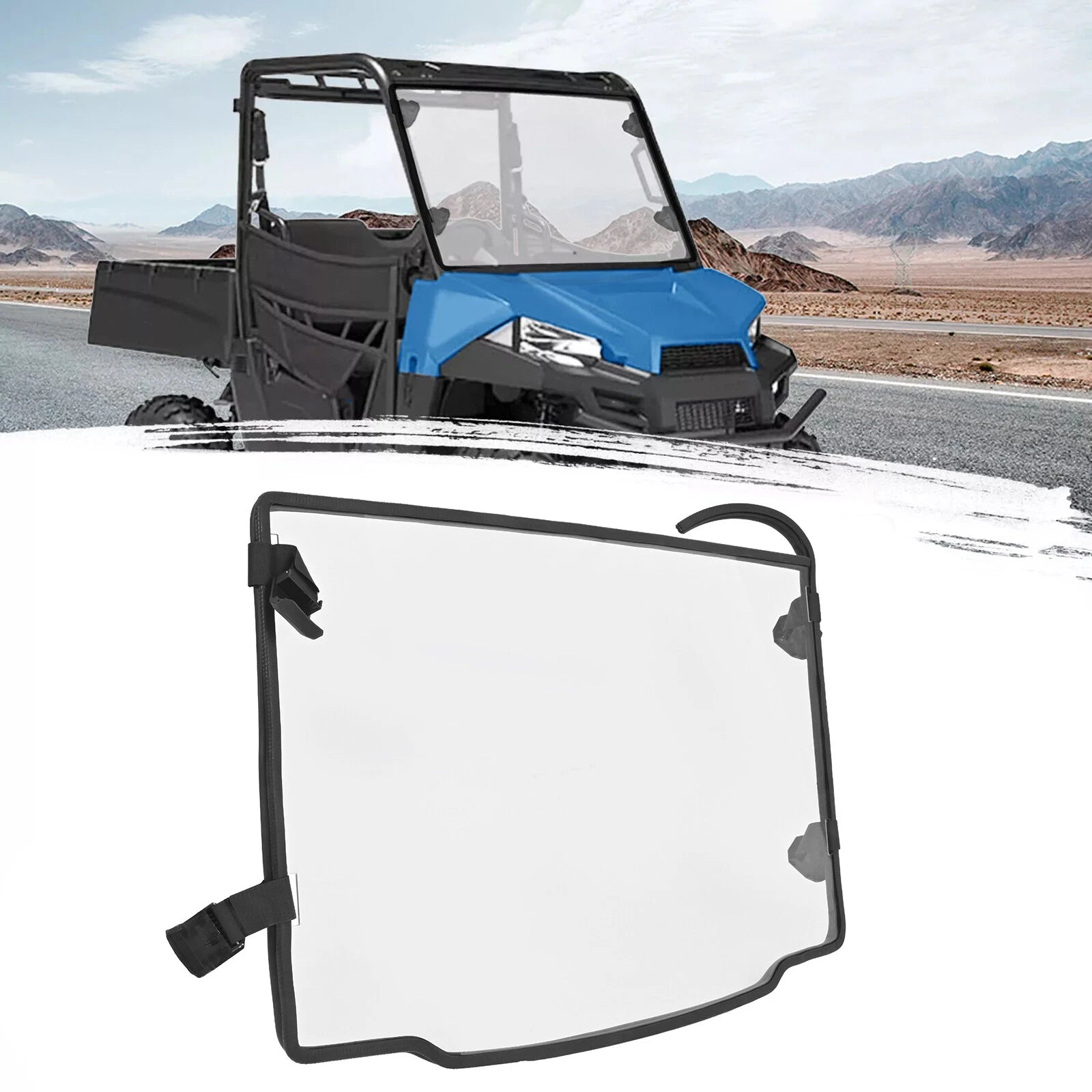 Full Windshield for Polaris Ranger 500/570 Midsize (2015–2026)