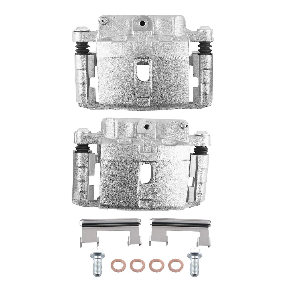 2X Rear Disc Brake Calipers for Chevrolet Silverado 3500 (2004–2006) 18B4728
