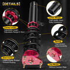 Coilover Struts for Mazda 3 (2004–2013) Adjustable Height Suspension Kits