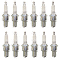 Set of 12 NGK Standard Spark Plugs for Mercedes W140 W203 W208 (1991–2006)