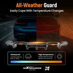Rear Diffuser Kit for BMW F87 M2 Coupe (2015–2020) Gloss Black