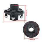 2X Spindle Trailer Bearing Kit for 5 on 4.5" Hub (2000lbs, 1" or 1.0625")