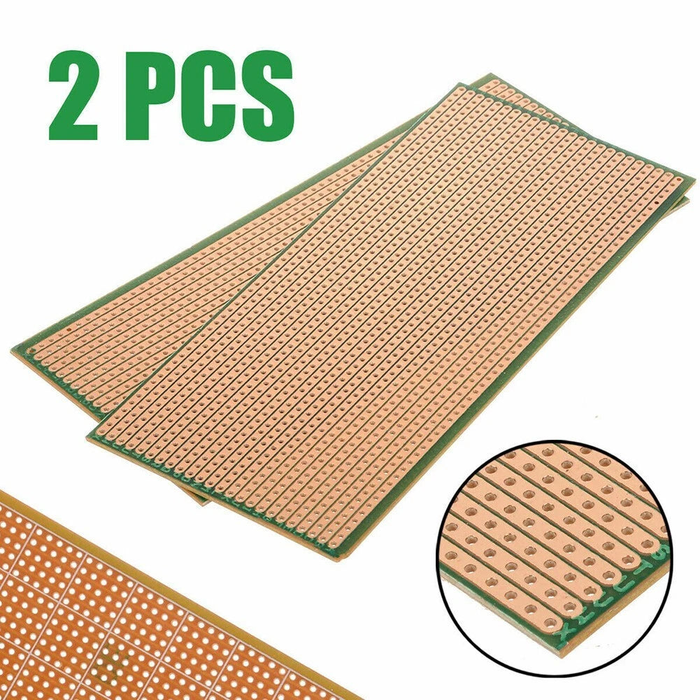 2X Single Sided Copper PCB for Electronic Circuit Design