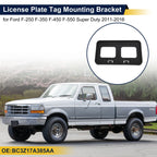 License Plate Frame for Ford F-250 F-350 F-450 F-550 Super Duty (2011–2016)