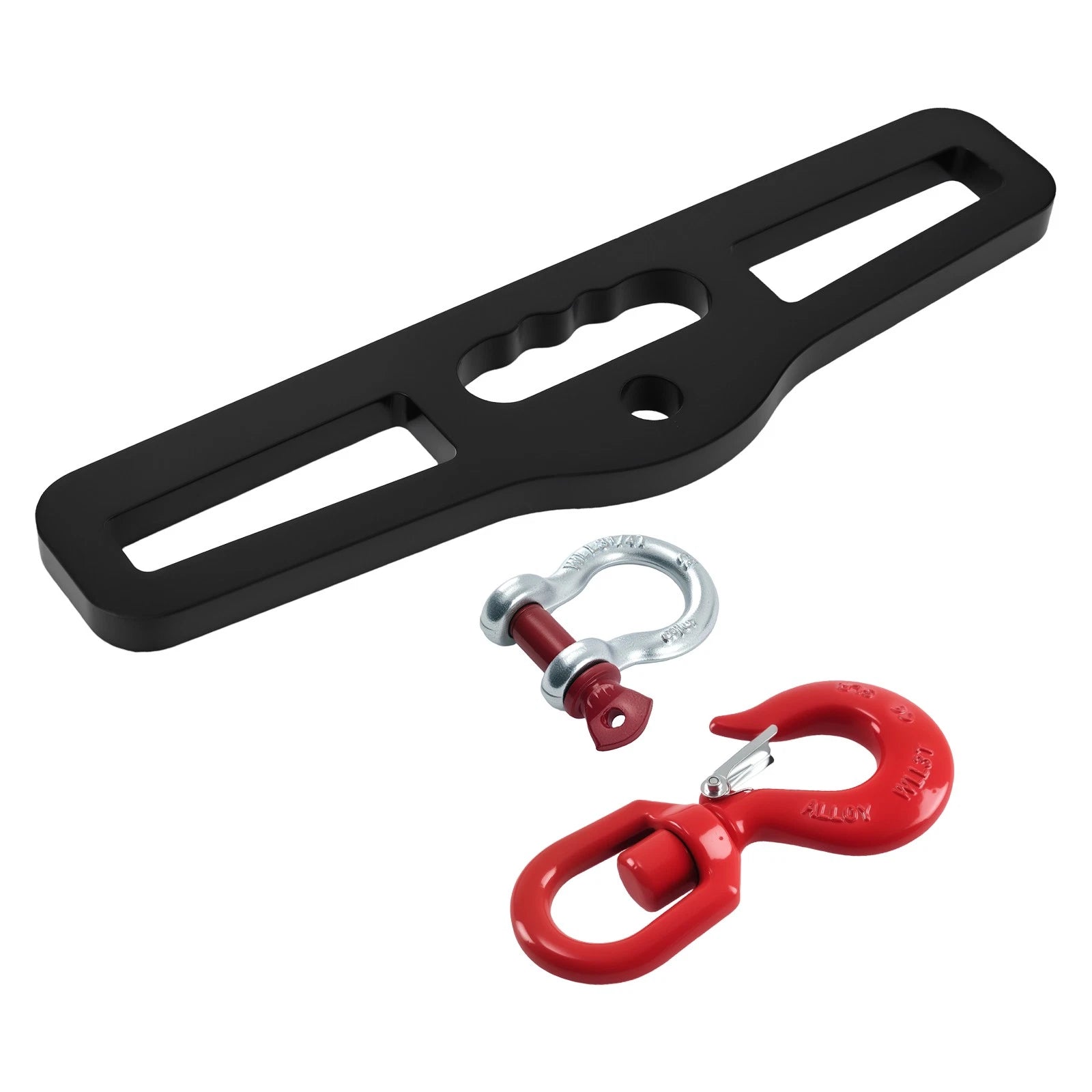Forklift Tractor Hook for Standard Forks (6600 lbs, Powder Coated)