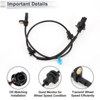 ABS Wheel Speed Sensor No. 57450T7WA01 for Honda HR-V (2016–2021)