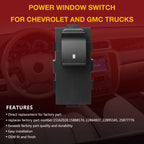 Power Window Switch for Chevy Silverado GMC Sierra (2006-2015)