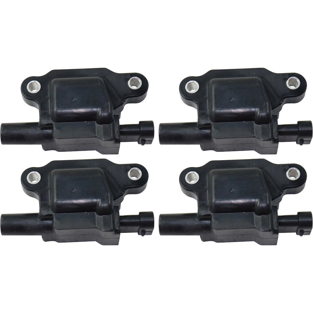 Set of 4 Ignition Coils for Chevy GMC (2000–2023)