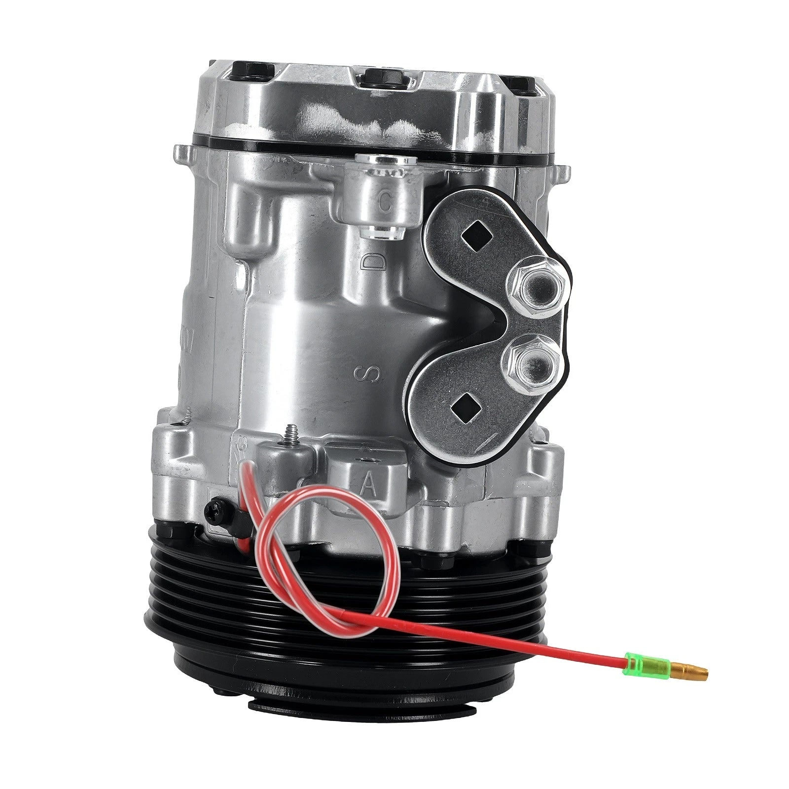 AC Compressor with 6-Groove Pulley for Sanden SD7 (HC5005BK)