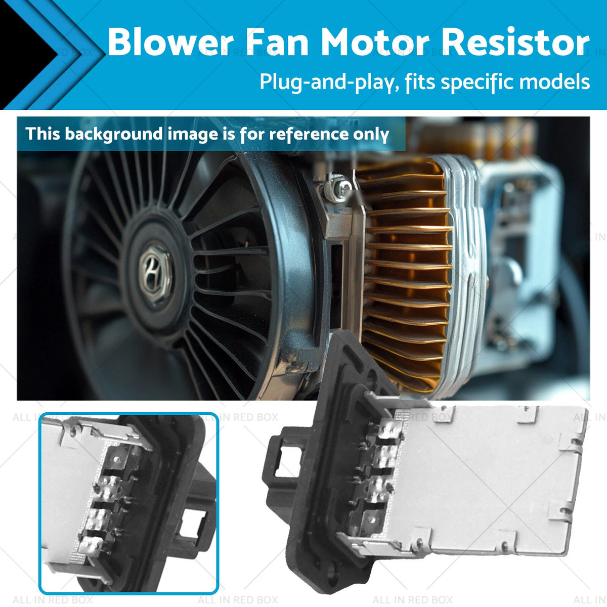 Fan Blower Motor Resistor for Hyundai i30 FD GD ix35 LM i45 YF (2007–2019)