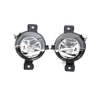 Pair Front Bumper Fog Light Lens Lamp Covers Clear for BMW X5 (2011–2013)