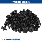 50 Pcs Radiator Cover Retainers Clips for Toyota 4Runner (No. 9046708217)