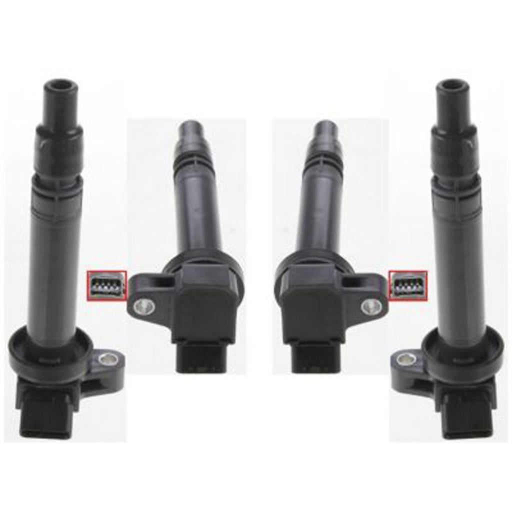 Ignition Coil Set for Toyota Corolla, Matrix, Pontiac Vibe (2005–2006)