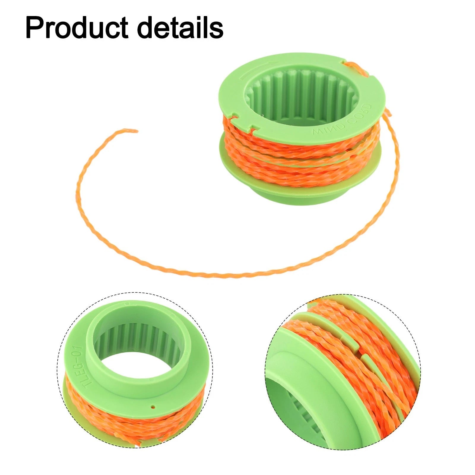2X EGO Line Trimmer Spool 2.4mm 5m for AS1300 ST1500E BC1500E (2010–2023)