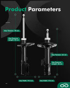 Full Set Shocks Struts for Lexus ES330 (2004–2006)