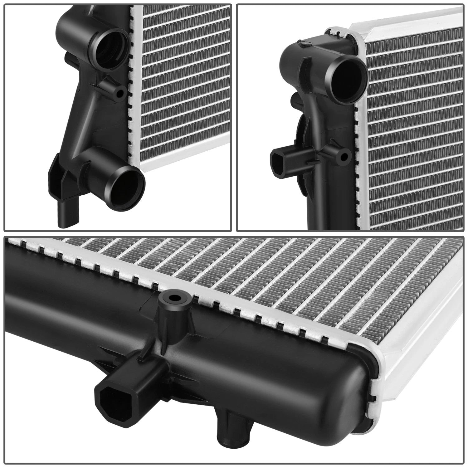 OE Aluminum Cooling Radiator for Volkswagen Passat 2.5L (2012–2015) DPI 13422