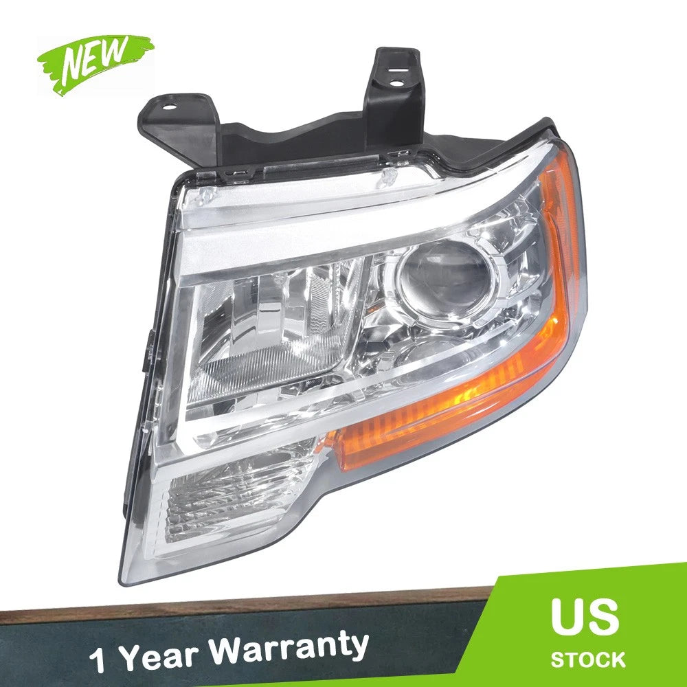 Headlight Halogen Left/Driver Side for Ford Expedition (2015–2017)