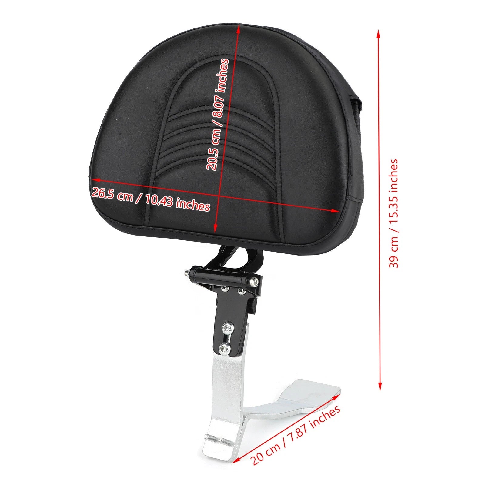 Adjustable Driver Backrest for Can Am Spyder RT SE6 SM6 SE5 SM5 (2008–2023)