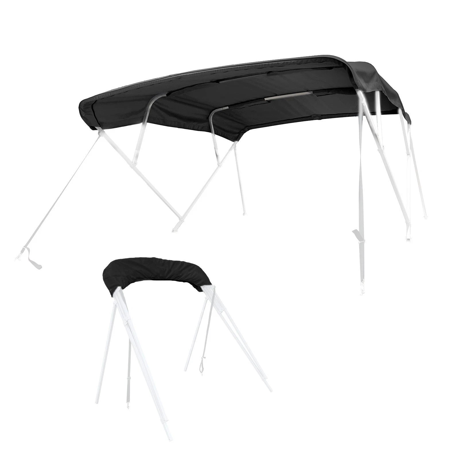 4 Bow Bimini Top Replacement Canvas Cover for Pontoon (8 ft)