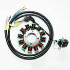12 Pole Magneto Flywheel Stator Plate for 250cc 300cc PIT Quad ATV