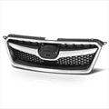 Front Grille Assembly w/Badge Slot & Chrome Moulding for Subaru XV Crosstrek (2013–2015)