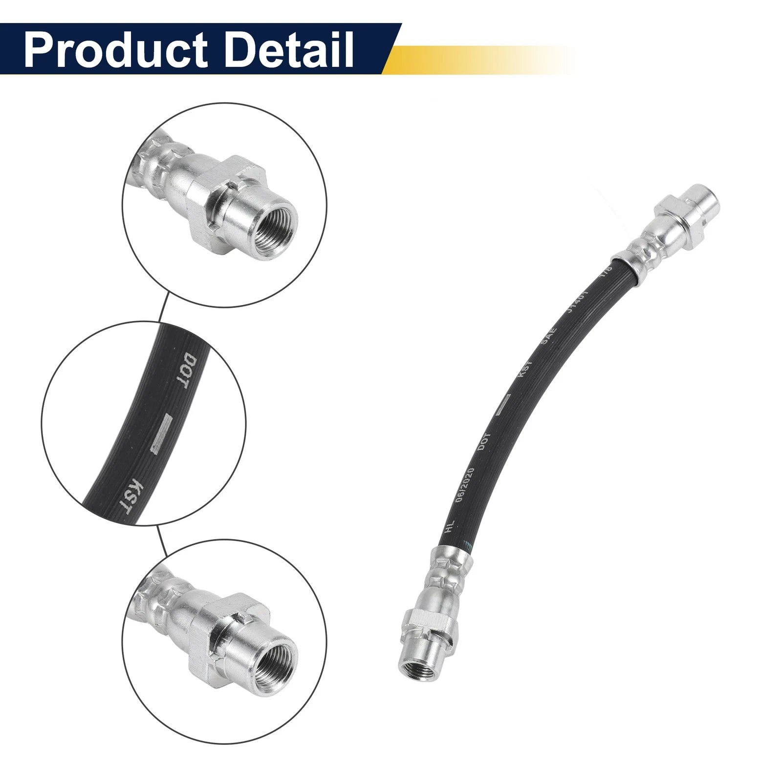 Rear Brake Hose for BMW X1 (2013–2015) No. 34306789433