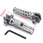 Chrome Foot Peg for Yamaha FZR 600 XJ 600S YZF 600R 750R 1000 FZS1 FZ-1 R1 R6 (1990–2006)