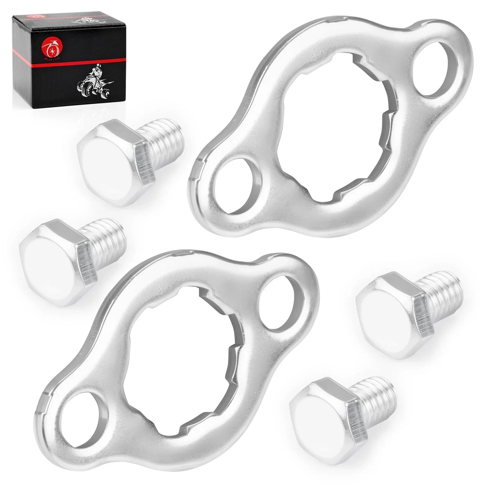 2 x Front Sprocket Retainer Plate for Honda CT70 C70 C70K C70M CL70 (1969–1981)