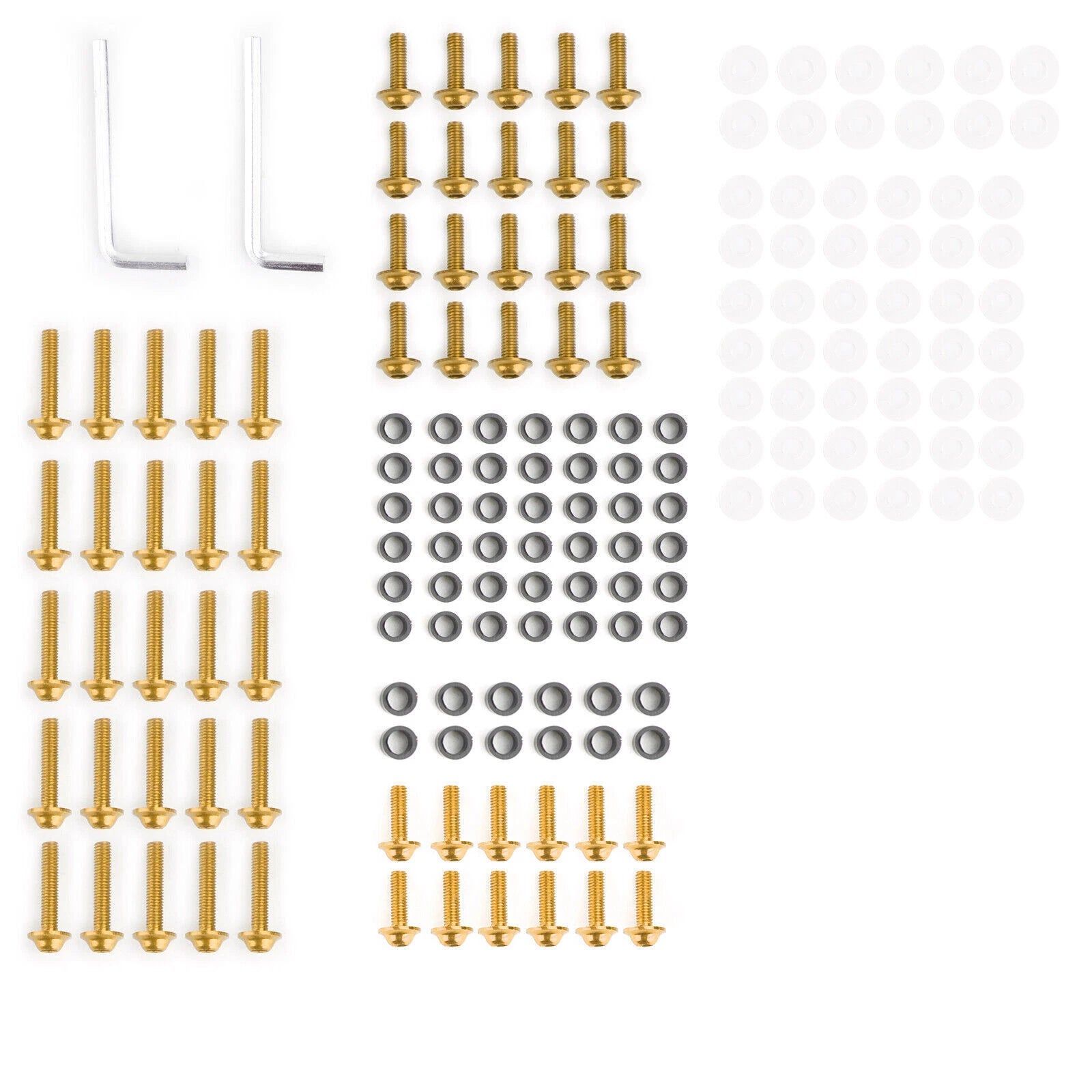 158pcs Fairing Bolt Kit for Motorcycle Sportbike (Universal)