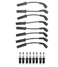 Professional Ignition Wire Set & 8 ACDelco Spark Plugs for Chevy GMC