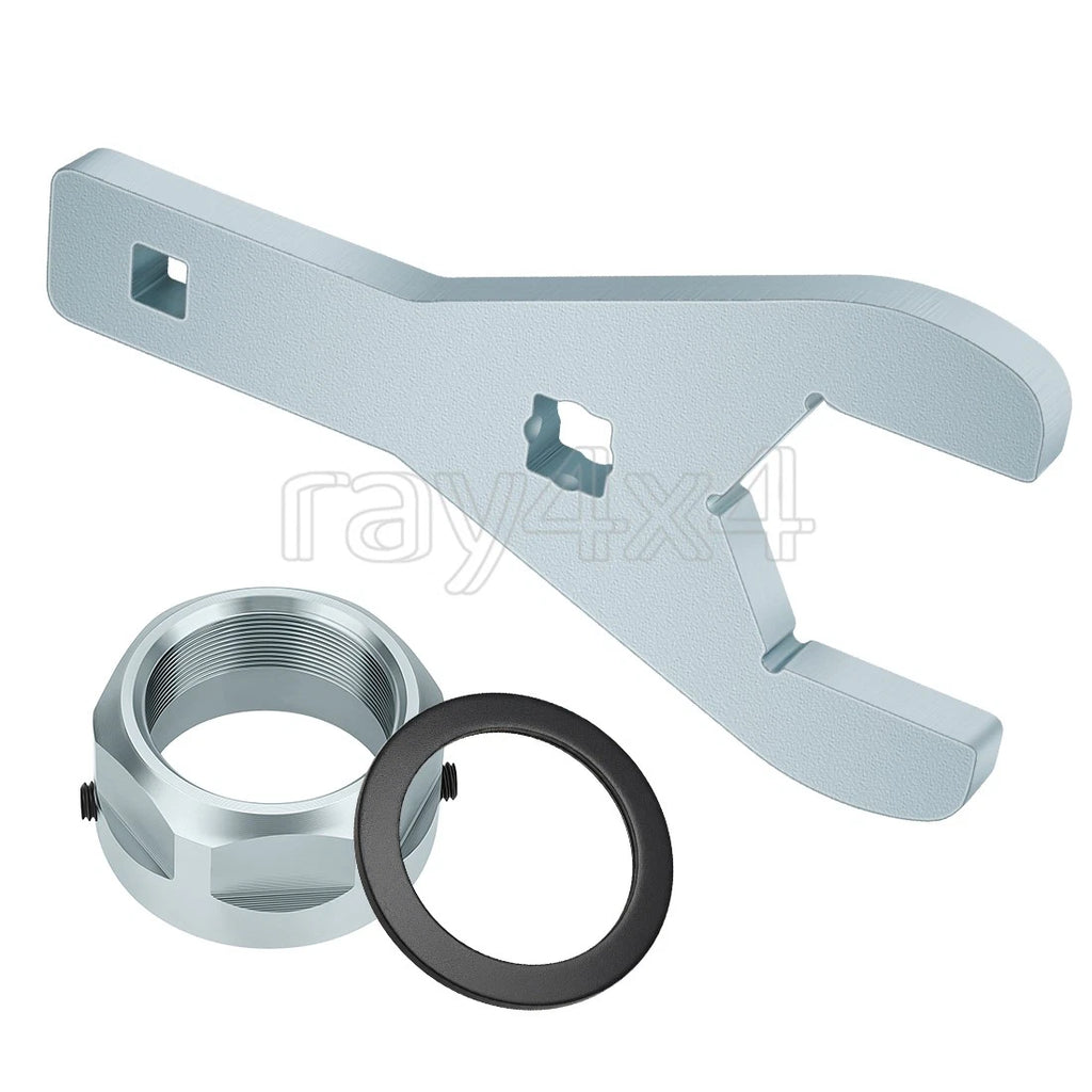 Rear Axle Lock Nut & Wrench Tool 46mm Kit for Yamaha YFZ450 (2004–2013)