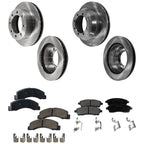 Disc Brake & Semi-Metallic Pad Kit for Ford F-350 Super Duty (1999–2004)
