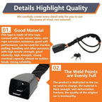 Universal Anti-Theft Steering Wheel Lock for Car Truck SUV