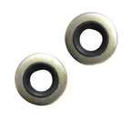 2Pcs Gearcase Lower Unit Oil Seal for OMC Cobra Johnson Evinrude (321788, 0307563)