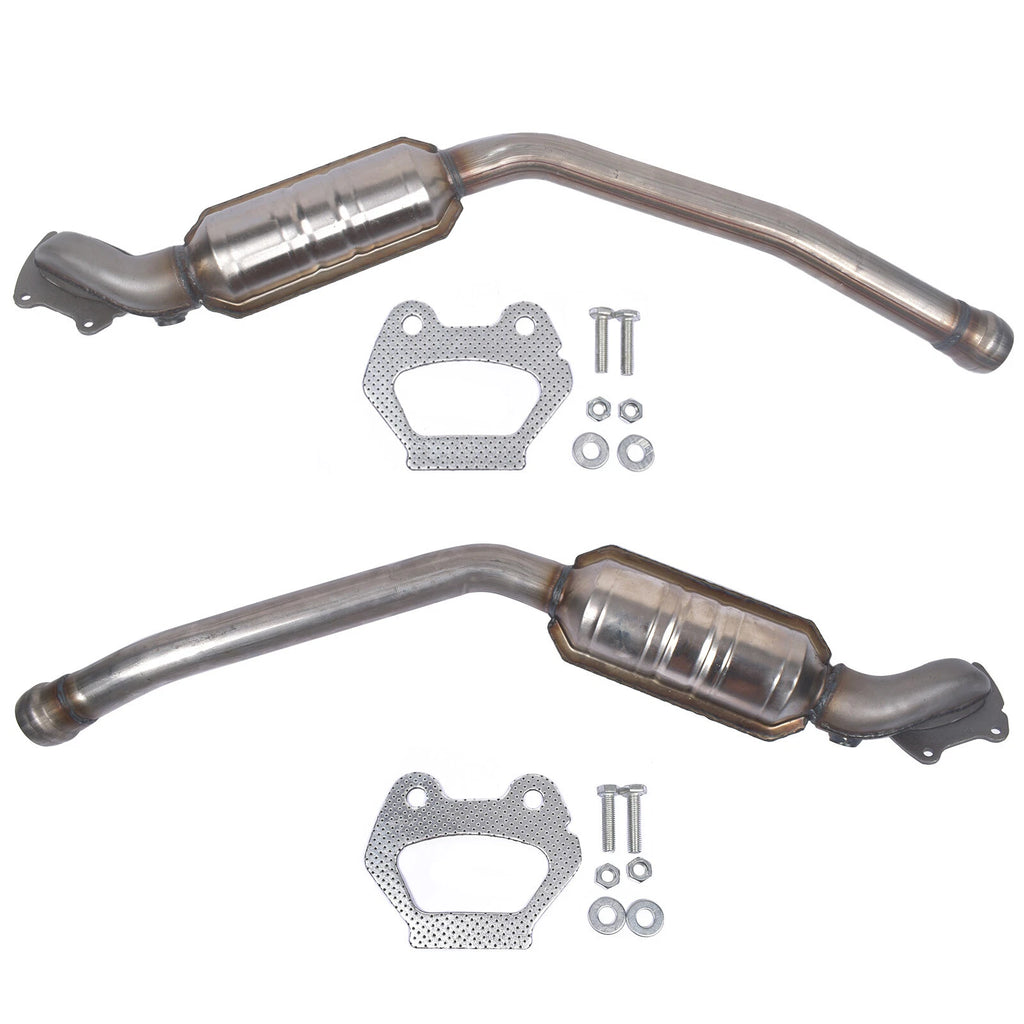 Set of 2 Exhaust Catalytic Converters for Jeep Grand Cherokee (2013–2019)