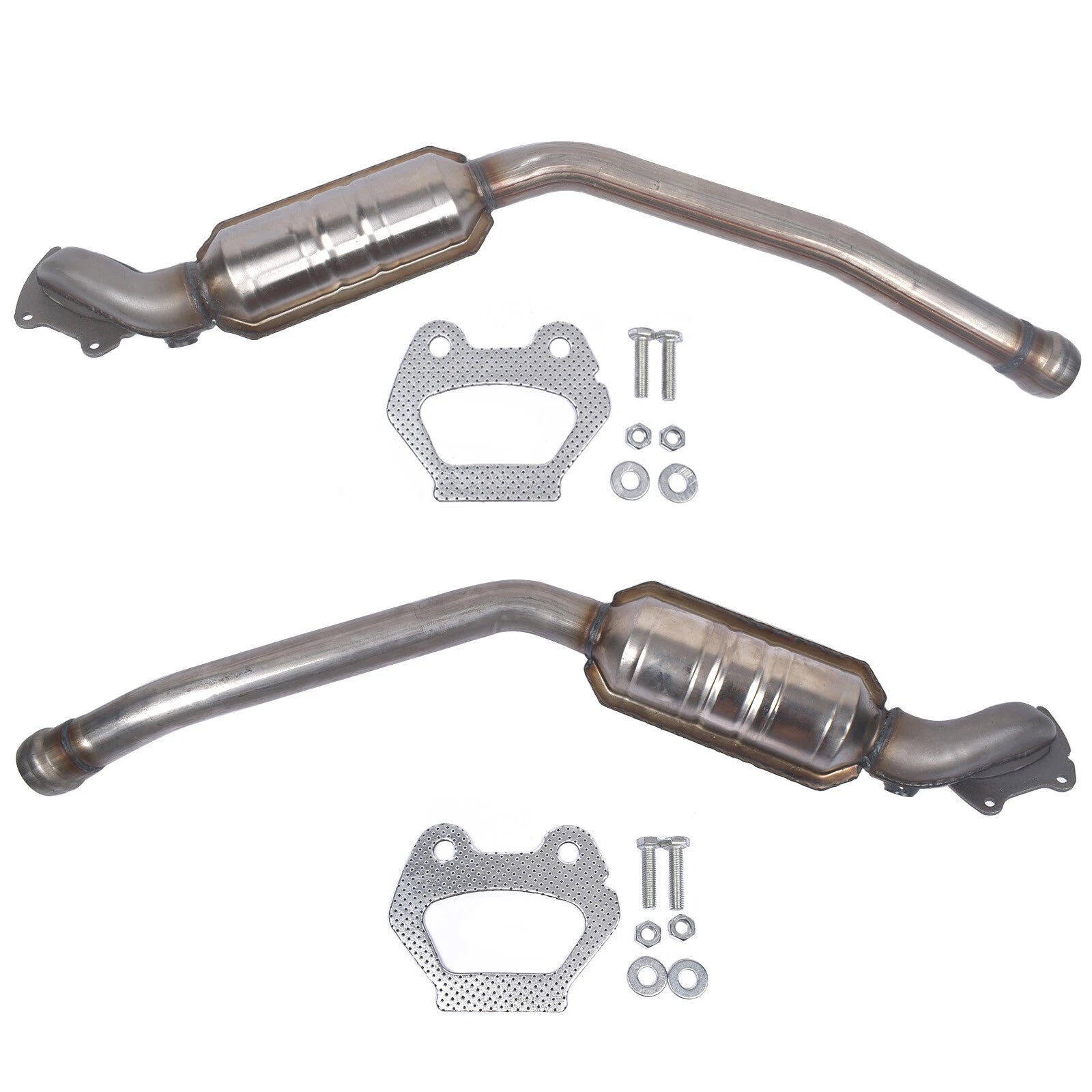 Set of 2 Exhaust Catalytic Converters for Jeep Grand Cherokee (2013–2019)