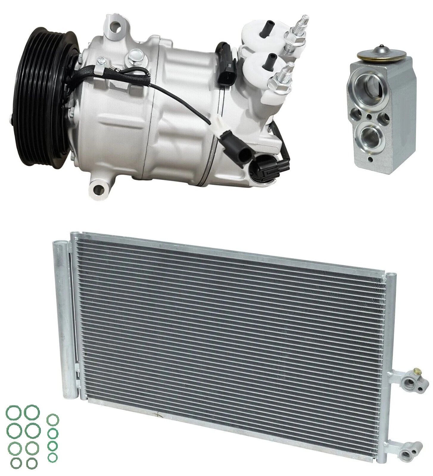AC Compressor Kit With Condenser for Volvo XC90 2.0L (2018–2018)