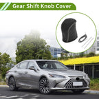 1 Pc Gear Shift Knob Cover for Lexus NX300 (2014–2021) Pebbled Black Grey