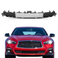 Front Bumper Lower Black Grille for Infiniti Q50 (2018–2022)