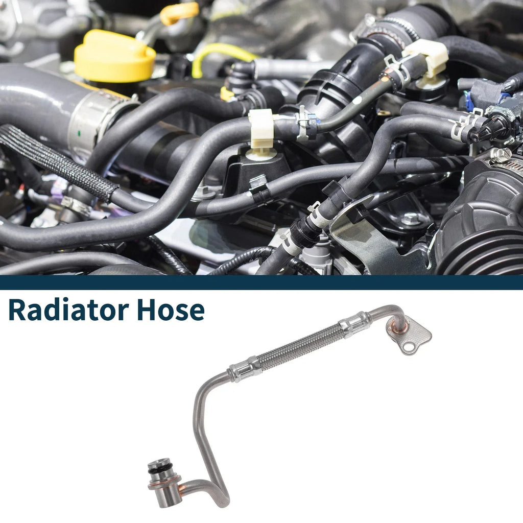 Radiator Hose for BMW 228i Metal Silver Tone (2014-2016)