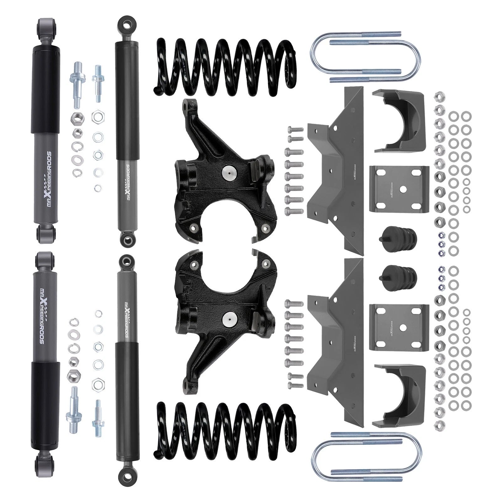4" / 6" Lowering Drop Kit with 1.25" Rotors for Chevy GMC C10 C15 (1973–1987)