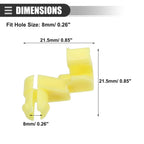 15 Pair Tailgate Door Handle Lock Rod Clip for Toyota (No. 69293-12030)