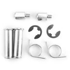 Front Foot Peg Footrest for Kawasaki ZX6R Z750 Z1000 ZX9R ZX10R Ninja 250 (2000–2023)